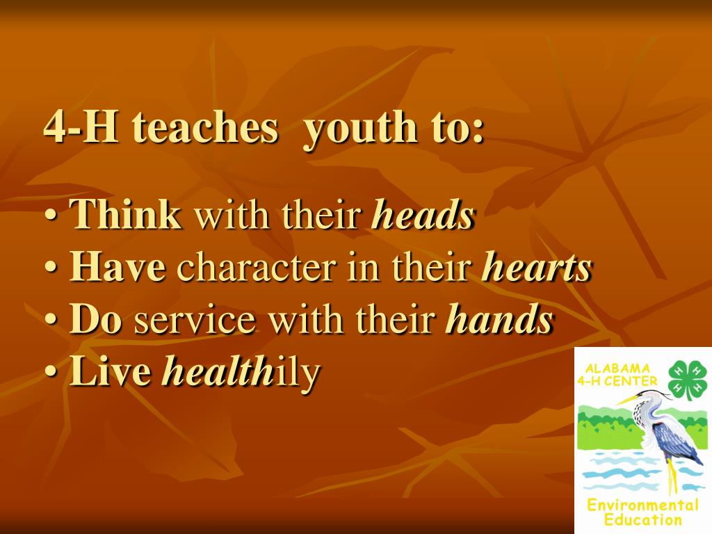 PPT Alabama 4H Center Environmental Field School Extension of