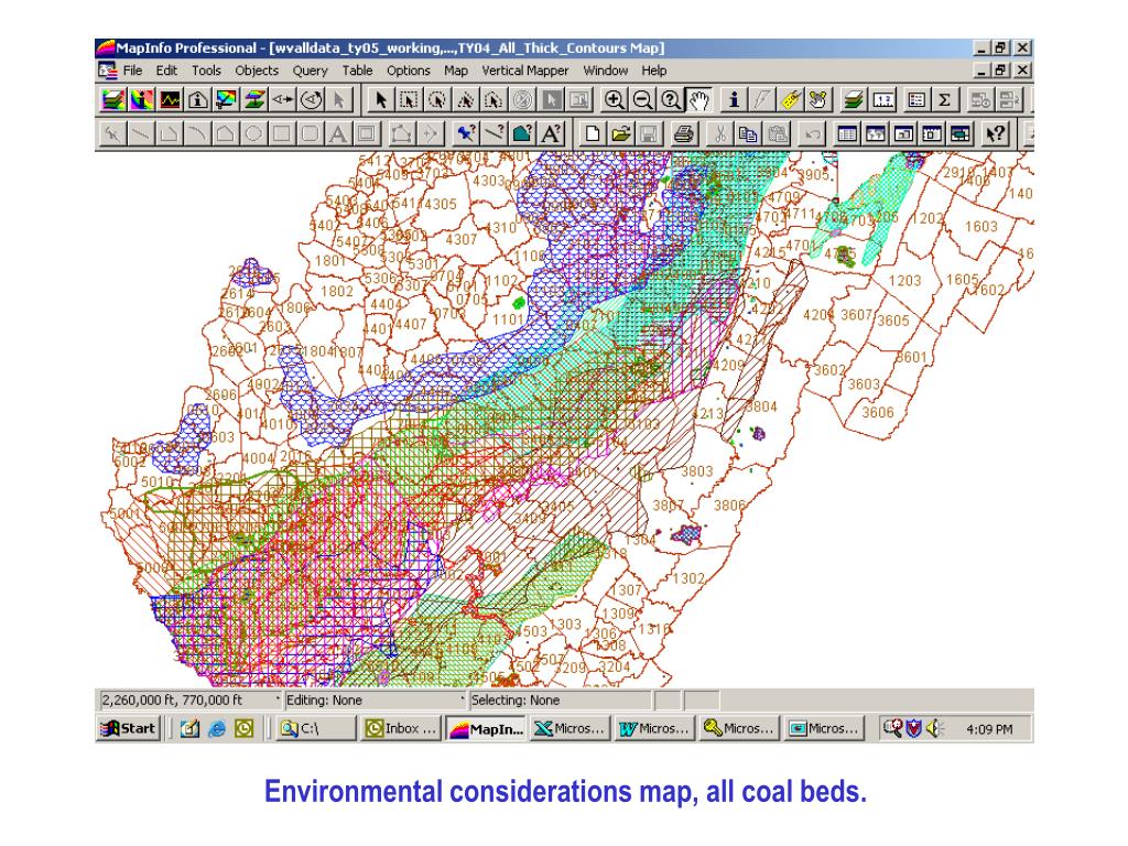 PPT Coal Valuation & Geographic Information Systems in West Virginia PowerPoint Presentation