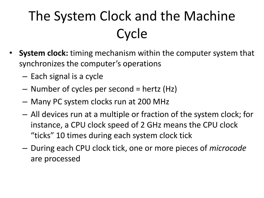 PPT The System Unit Processing and Memory PowerPoint Presentation