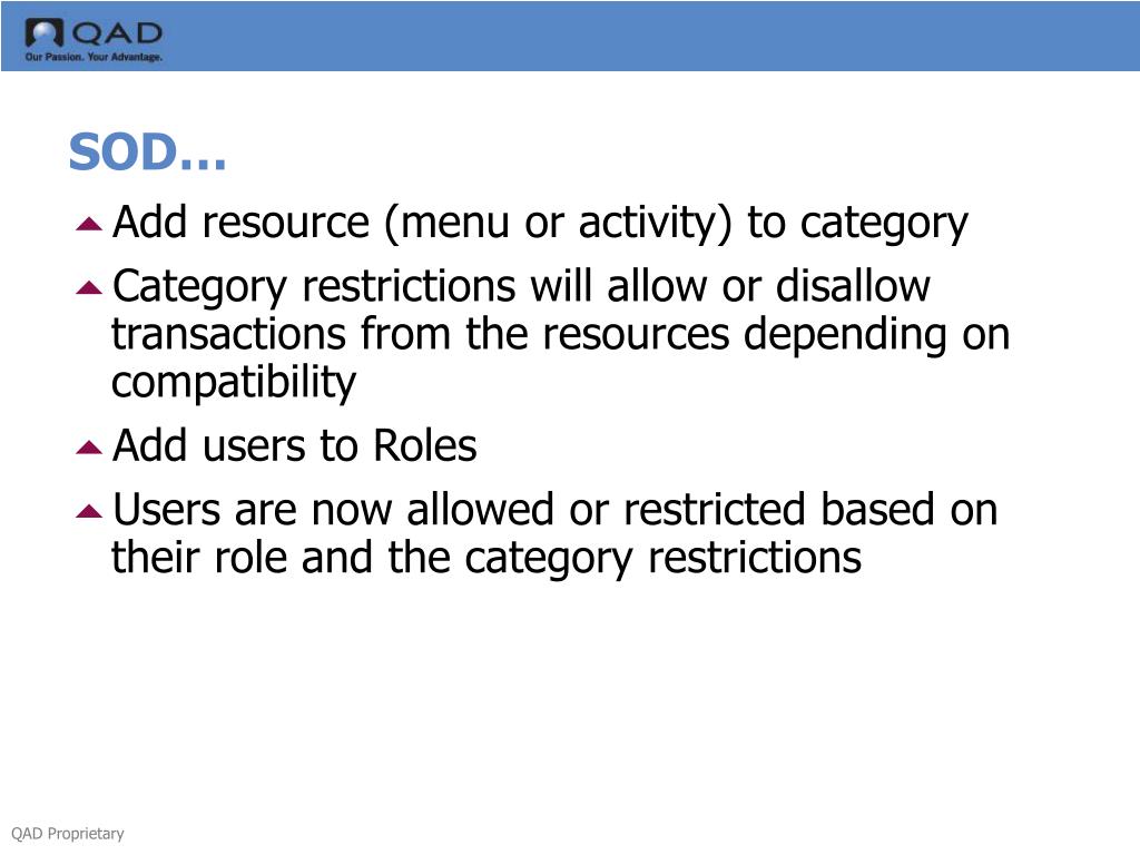 PPT SOX Compliance Security, Auditing and the New Segregation of