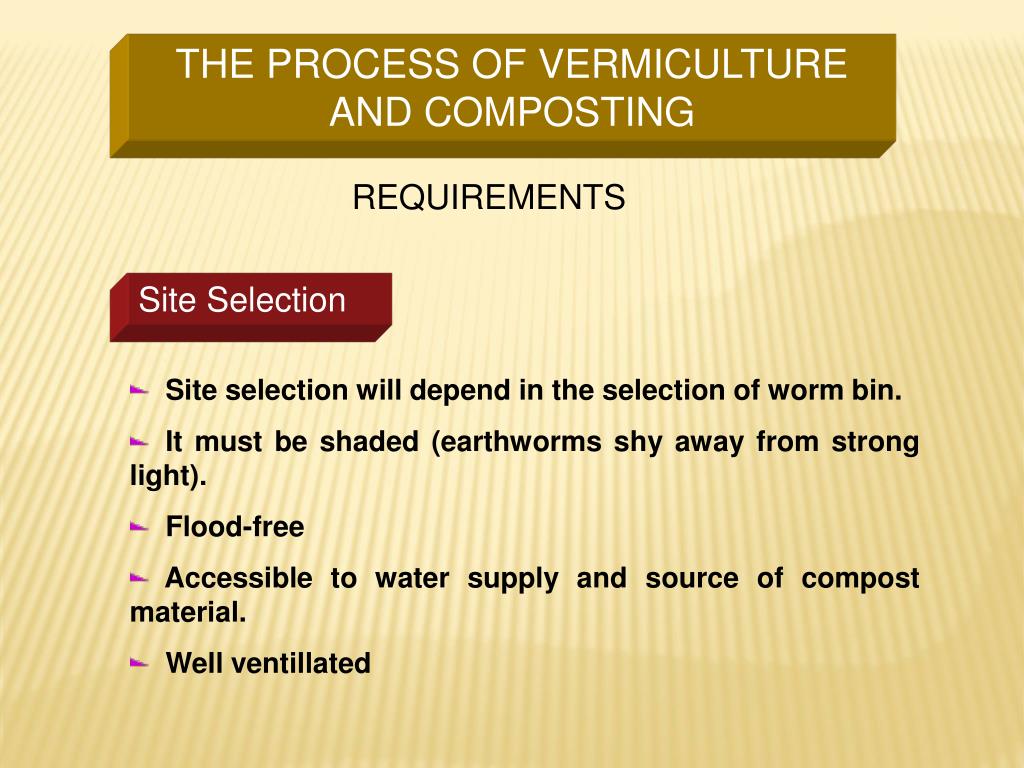 PPT VERMICULTURE PowerPoint Presentation, free download ID642278