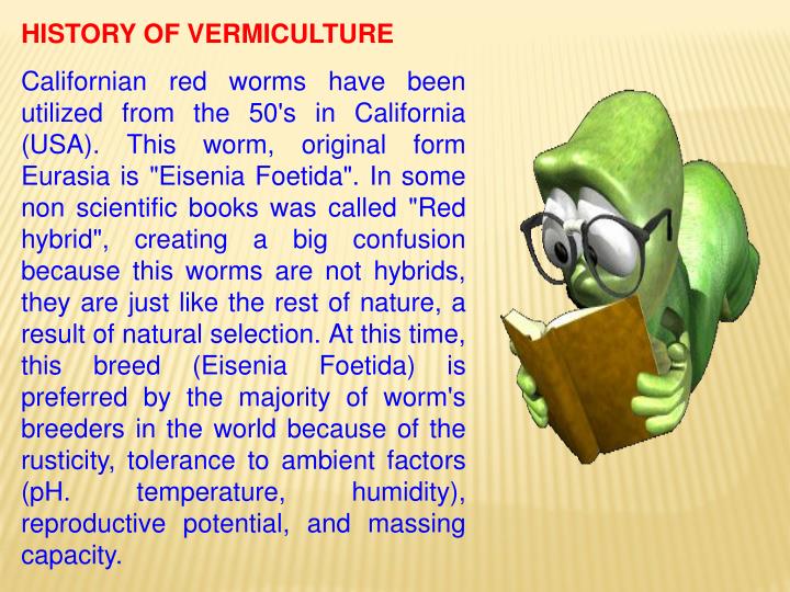 PPT VERMICULTURE PowerPoint Presentation ID642278
