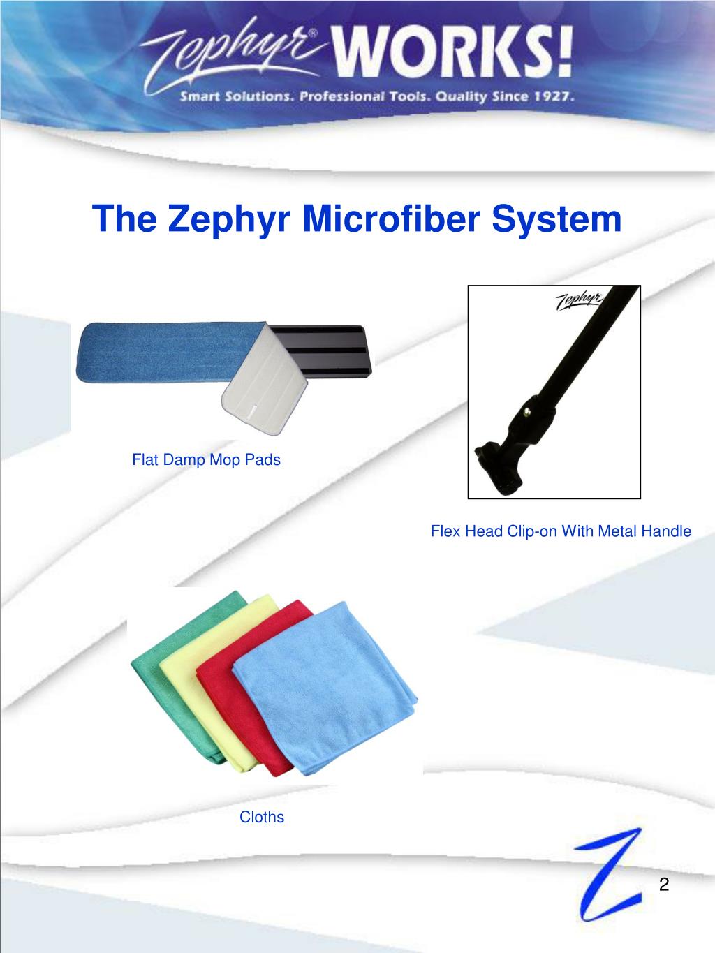 PPT Zephyr Manufacturing Company, Inc. Microfiber Performance