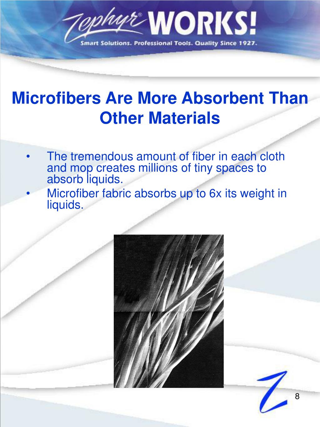 PPT Zephyr Manufacturing Company, Inc. Microfiber Performance