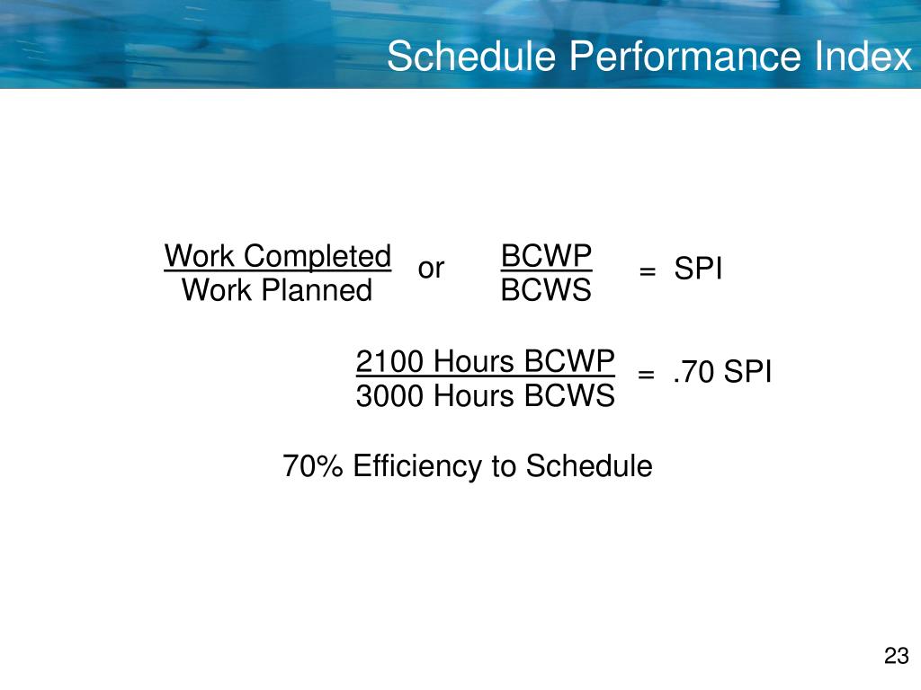 We will explain how to do that. A percent is a ratio whose second term is 100. PPT What Contracting Professionals Need to Know About Earned Value