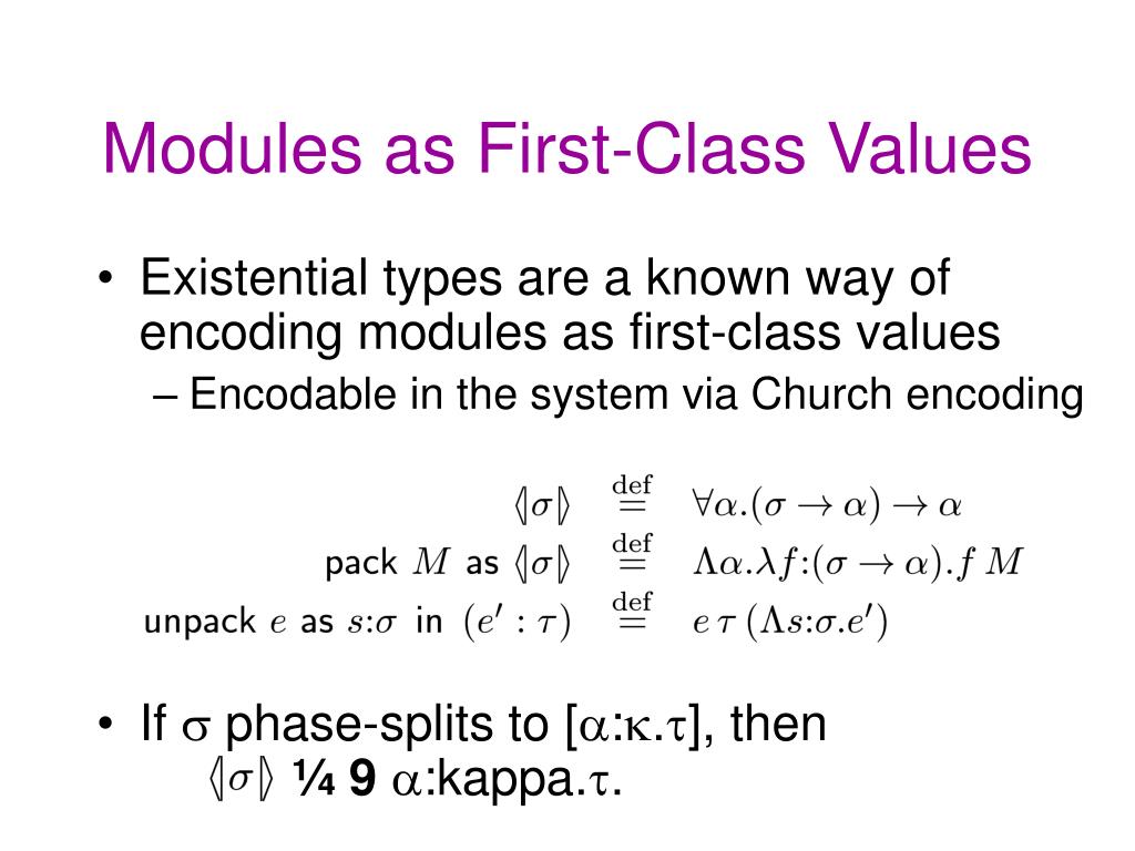 PPT A Type System for HigherOrder Modules PowerPoint Presentation