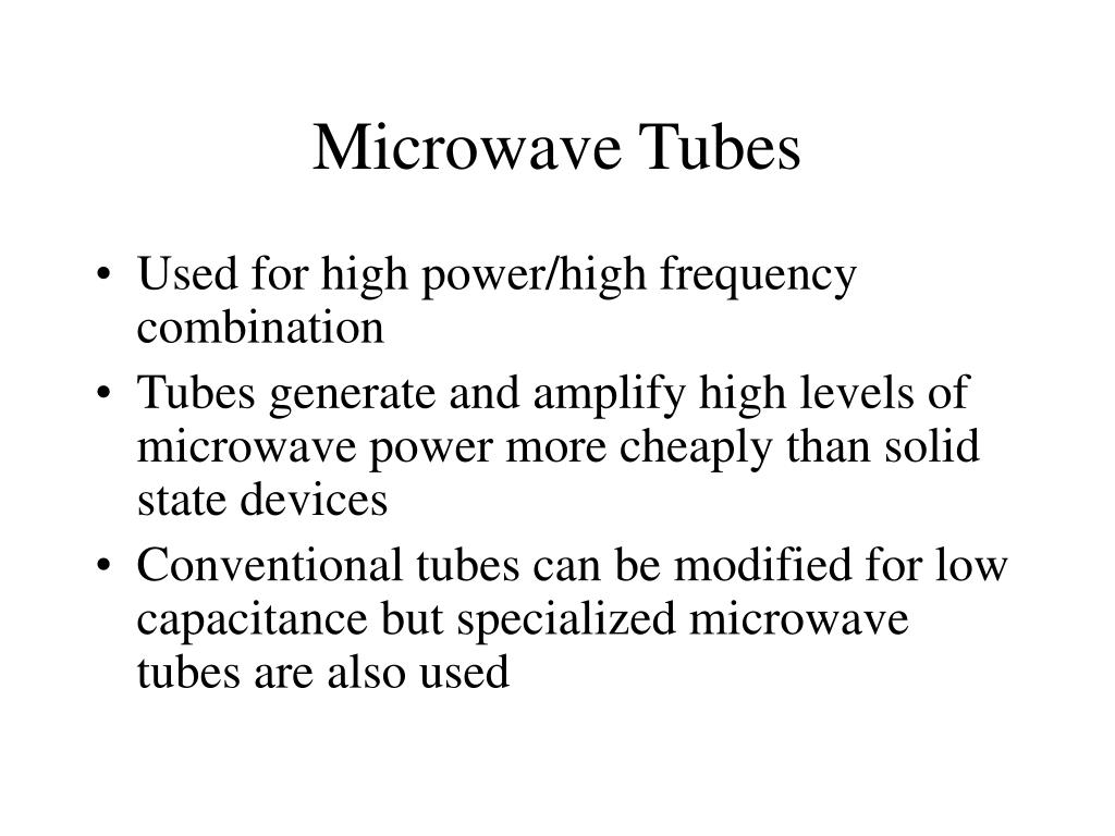 PPT Microwave Devices PowerPoint Presentation, free download ID646739
