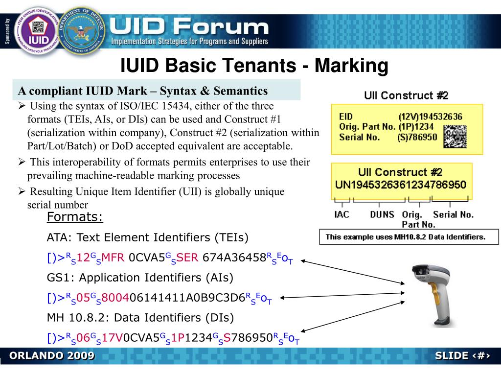 PPT Item Unique Identification (IUID) Basics Tutorial 101 PowerPoint Presentation ID647028