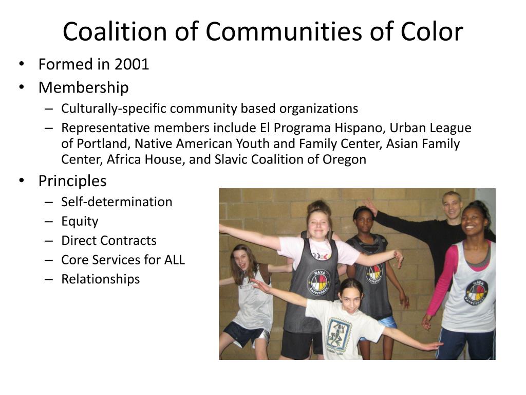 PPT Coalition of Communities of Color PowerPoint Presentation, free