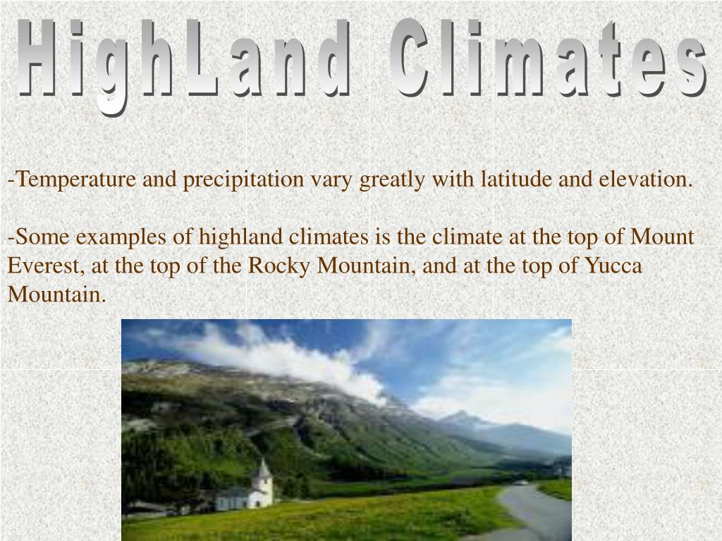PPT World Climates PowerPoint Presentation, free download ID64910