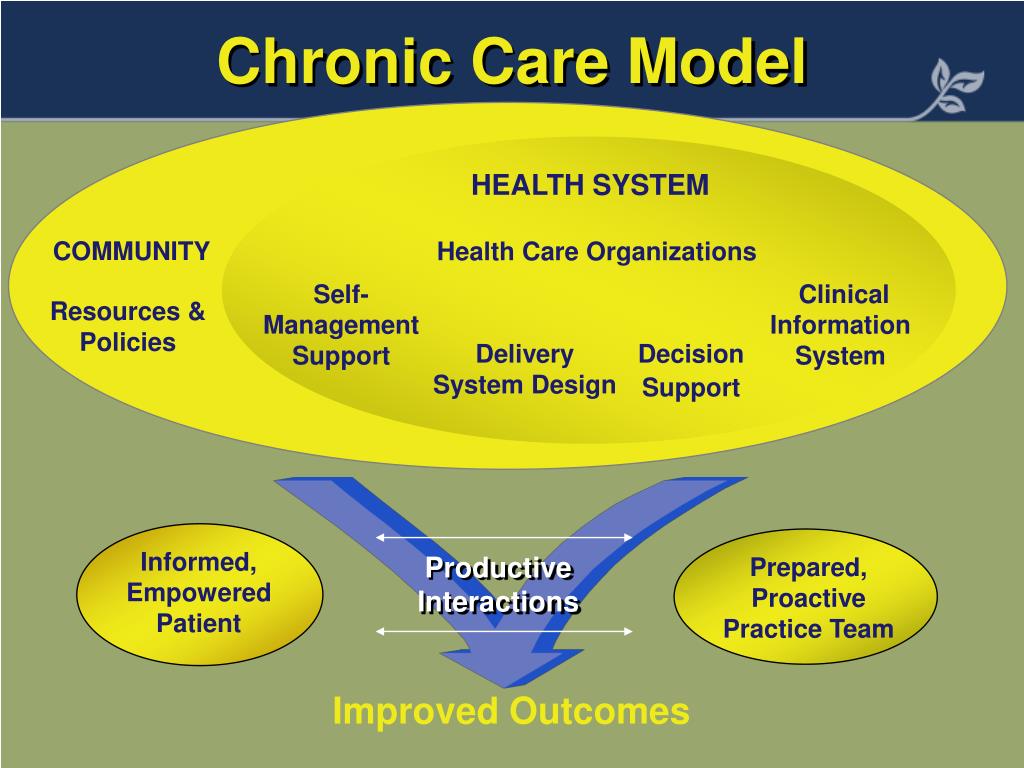 PPT The Chronic Care Model Overview PowerPoint Presentation, free