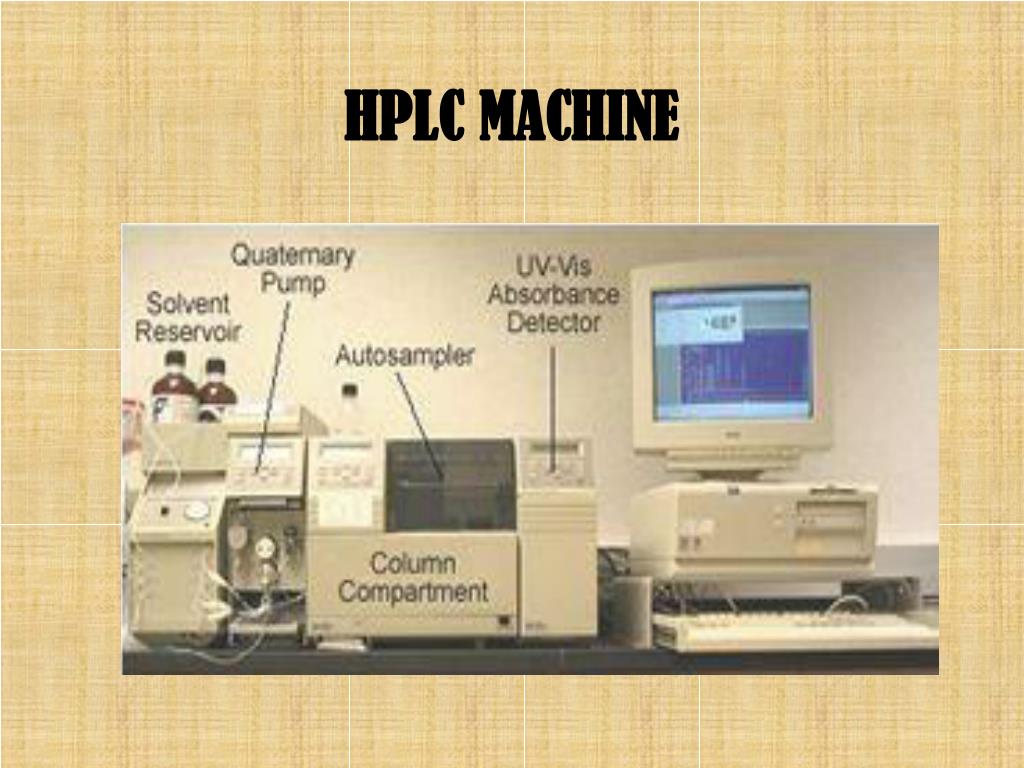 PPT High Performance Liquid Chromatography (HPLC) PowerPoint