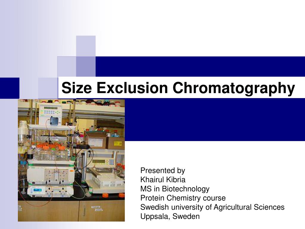 PPT Size Exclusion Chromatography PowerPoint Presentation, free