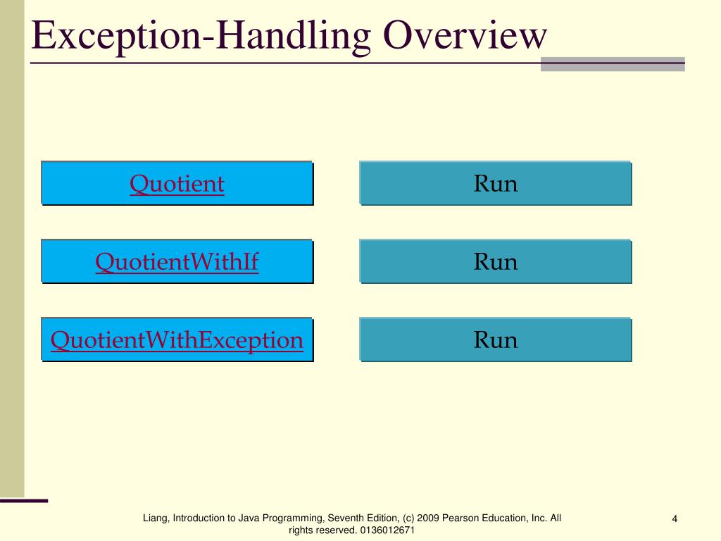 PPT Chapter 18 Exception Handling PowerPoint Presentation, free
