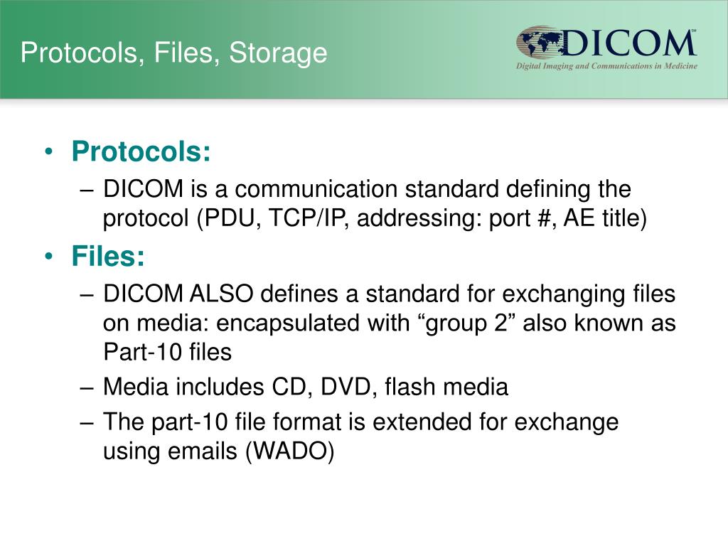 PPT Exchanging Imaging Data PowerPoint Presentation, free download