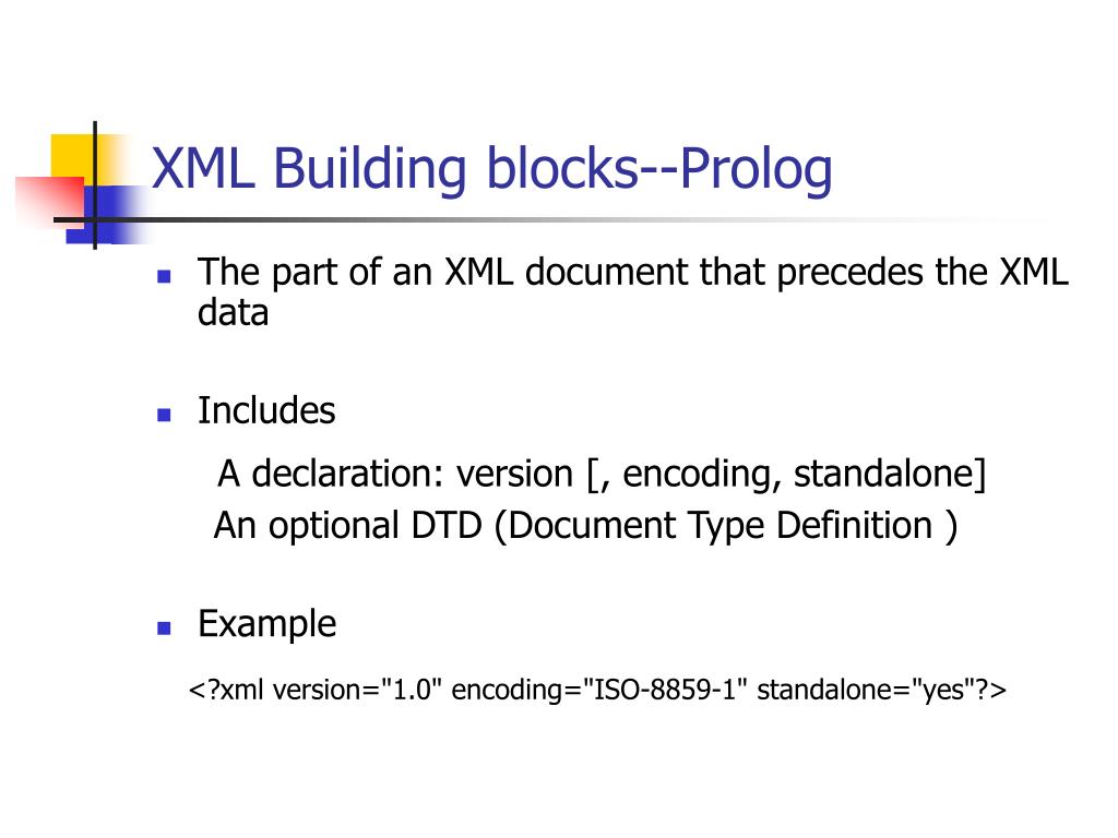PPT XML Introduction PowerPoint Presentation, free download ID653964