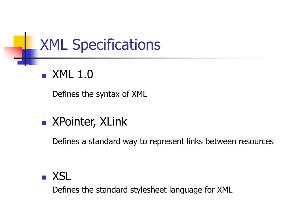 PPT XML Introduction PowerPoint Presentation, free download ID653964
