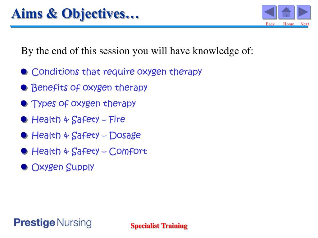 PPT Oxygen Therapy PowerPoint Presentation, free download ID654582
