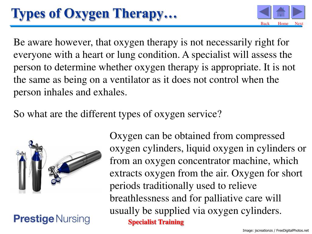 PPT Oxygen Therapy PowerPoint Presentation, free download ID654582