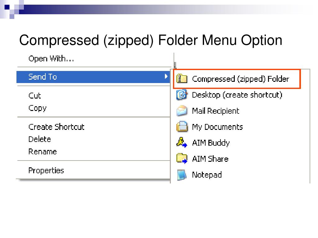 PPT How to Create and Extract a Zip Folder PowerPoint Presentation