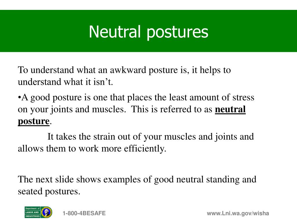 PPT Ergonomics Awareness Education PowerPoint Presentation, free