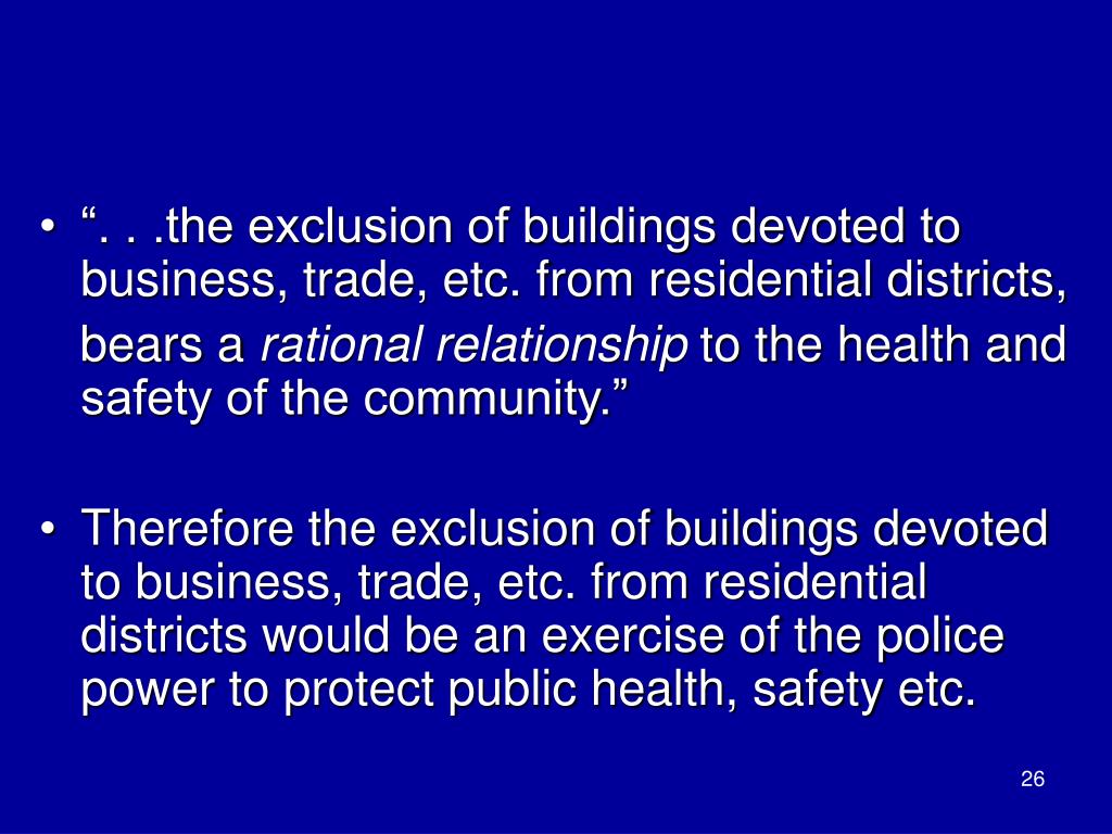 PPT Euclid v Ambler Realty Co. 272 U.S. 465 (1926) PowerPoint