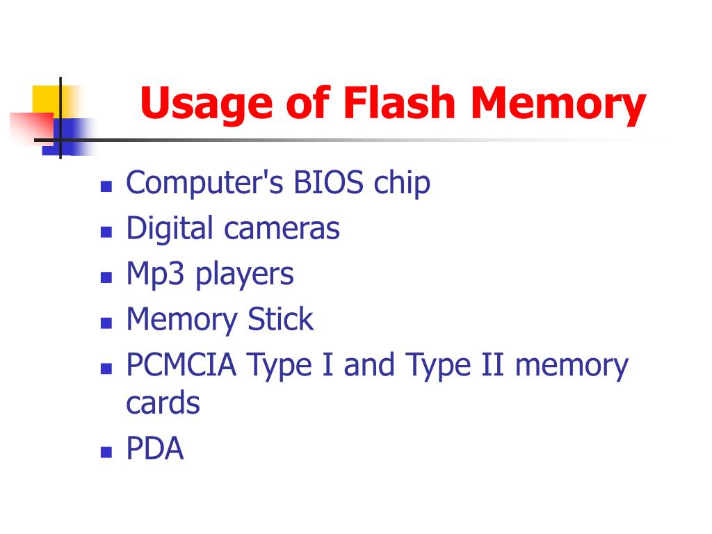 PPT Power Management of Flash Memory for Portable Devices PowerPoint