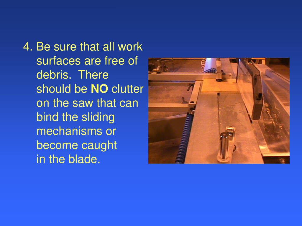 PPT Sliding Table Saw Safety Training PowerPoint Presentation, free