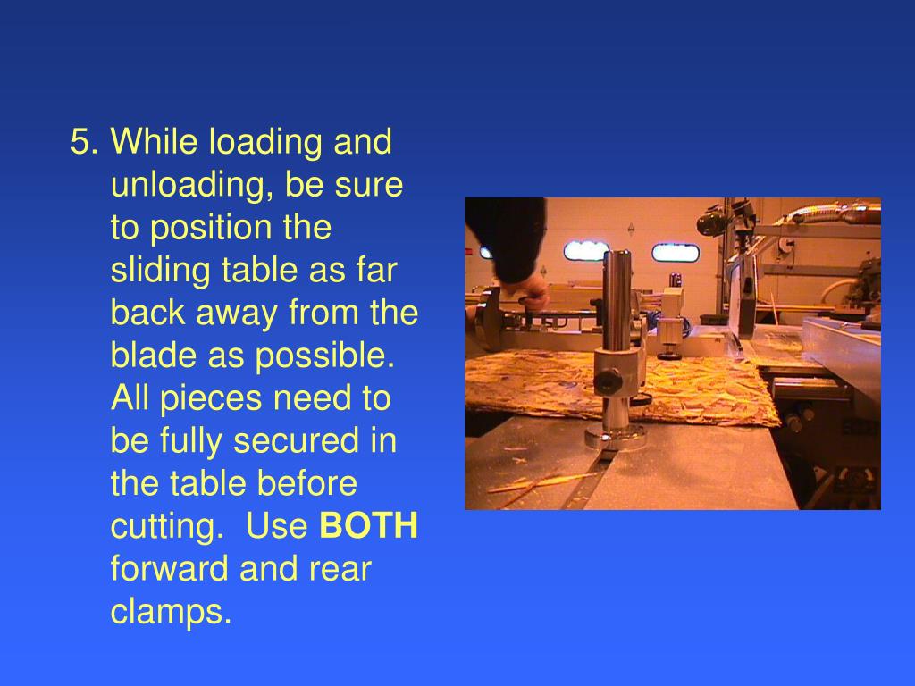 PPT Sliding Table Saw Safety Training PowerPoint Presentation, free