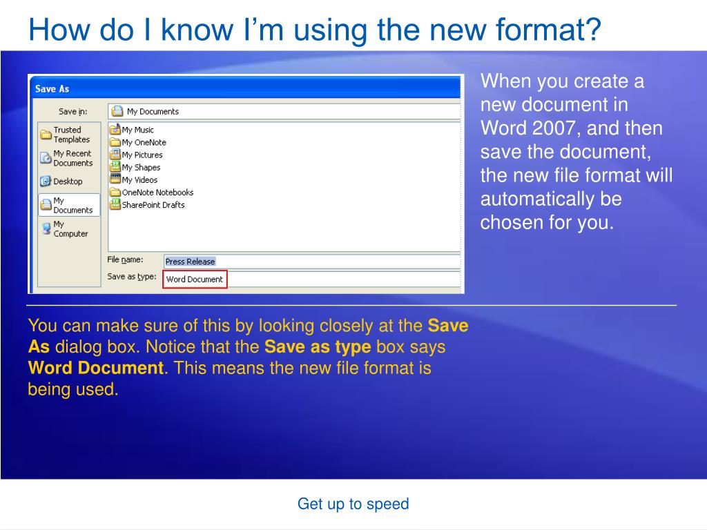 PPT A new file format PowerPoint Presentation, free download ID662398
