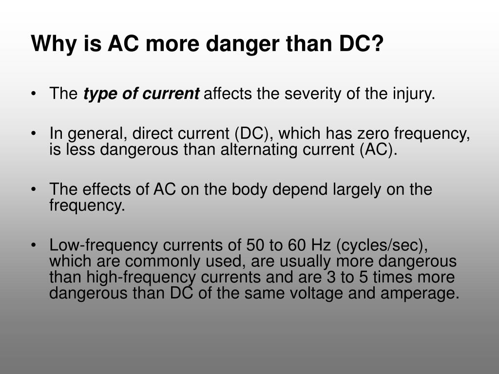 PPT Effects of electric current on human body PowerPoint Presentation