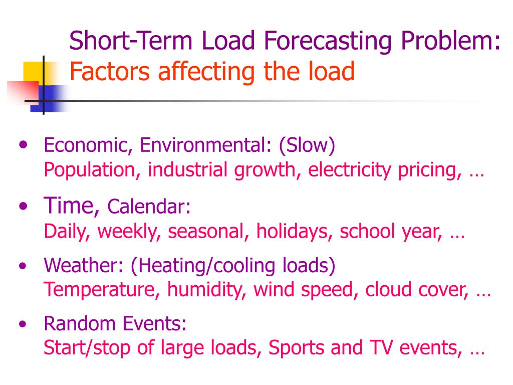 PPT Electrical Load Forecasting Using Machine Learning Techniques