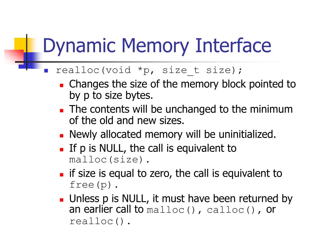 PPT Dynamic Memory Management PowerPoint Presentation, free download