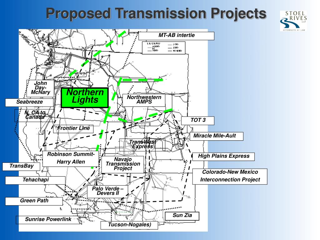 PPT Transmission Expansion in the Western U.S. PowerPoint