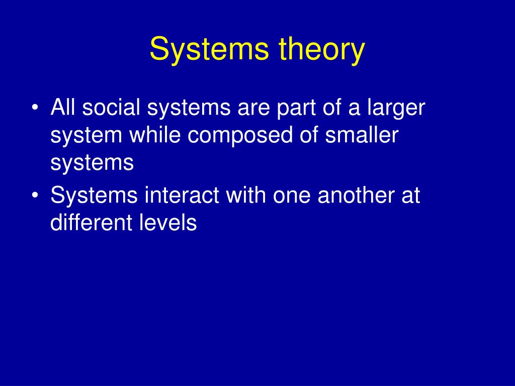 PPT Social Work Theory PowerPoint Presentation, free download ID668337