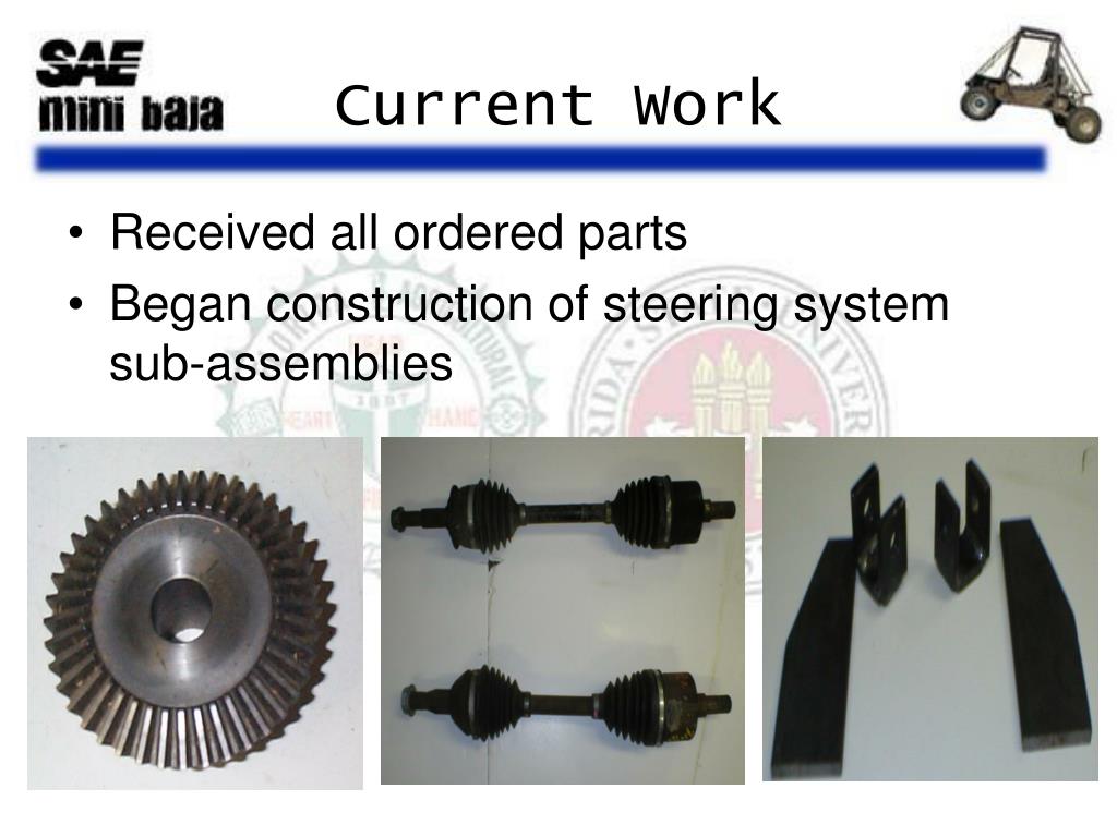 PPT SAE 1 MiniBaja Four Wheel Steering PowerPoint Presentation