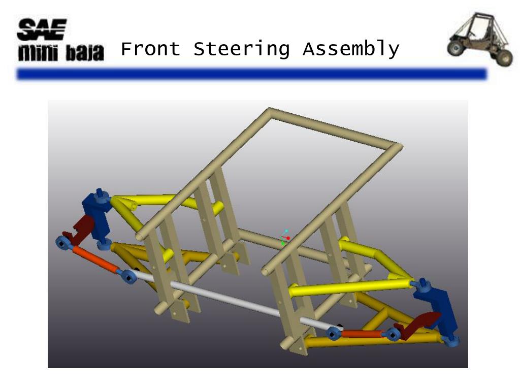 PPT SAE 1 MiniBaja Four Wheel Steering PowerPoint Presentation
