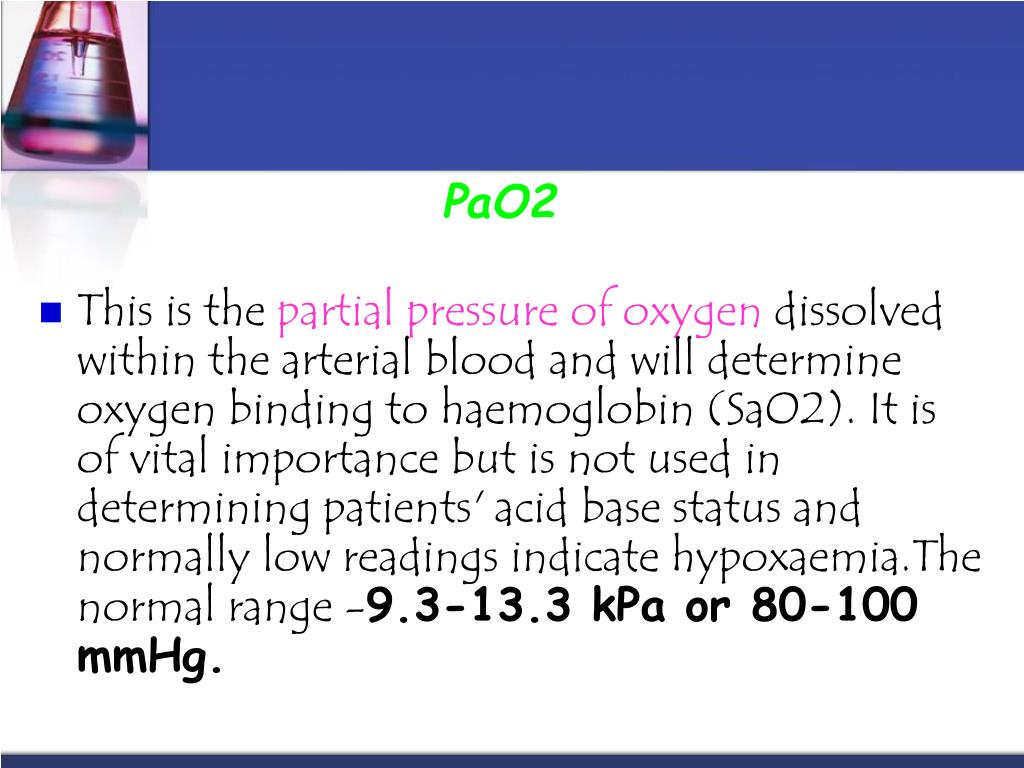 PPT Arterial Blood Gas Analysis PowerPoint Presentation ID670157