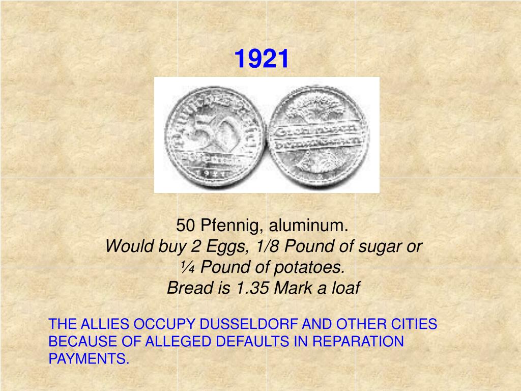 PPT The German Hyperinflation of 1923 PowerPoint