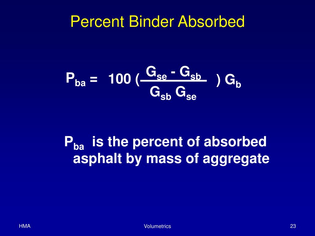 PPT Hot Mix Asphalt (HMA) Volumetric Properties PowerPoint
