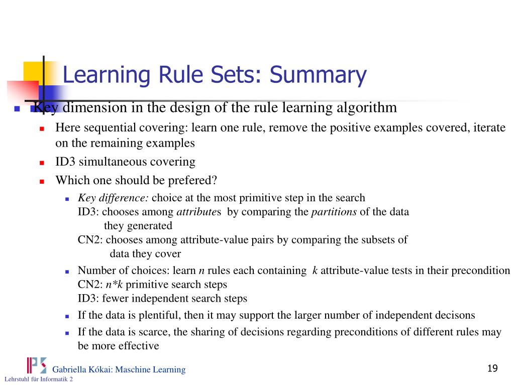 PPT Learning set of rules PowerPoint Presentation, free download ID672908