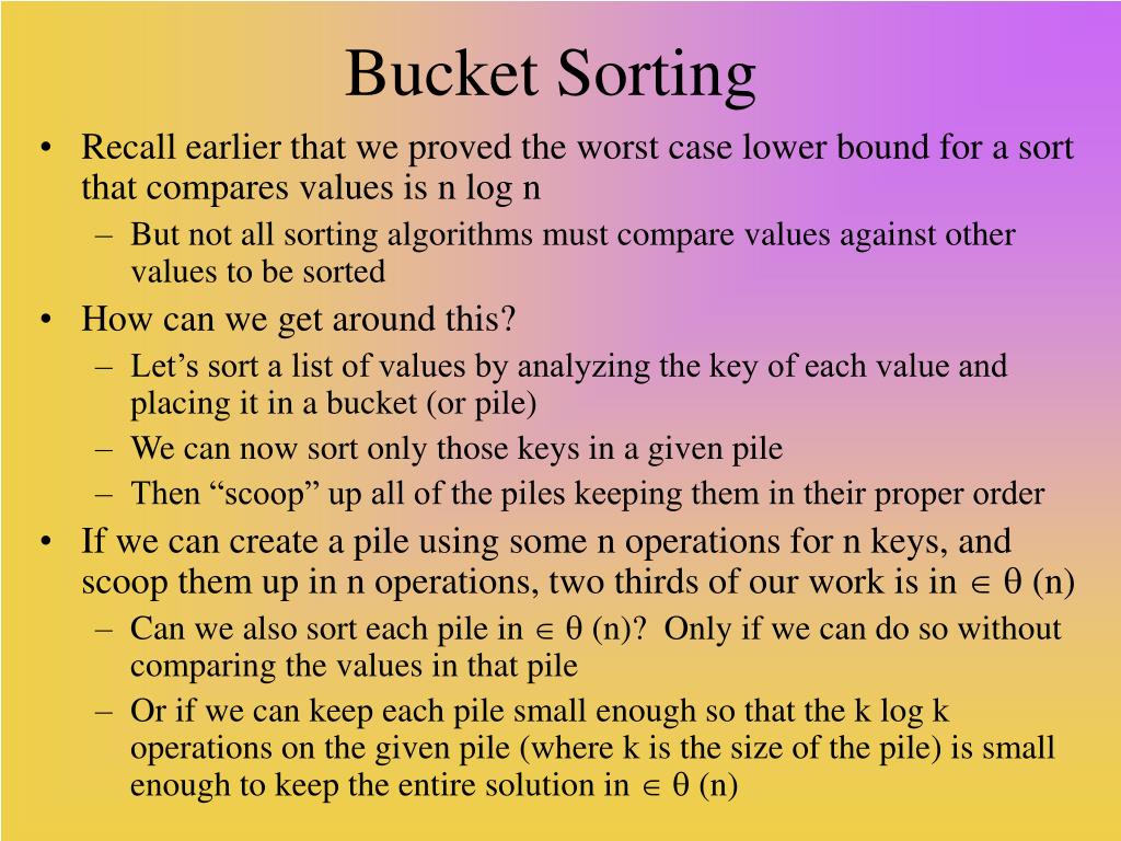 PPT Chapter 4 Sorting PowerPoint Presentation, free download ID6745