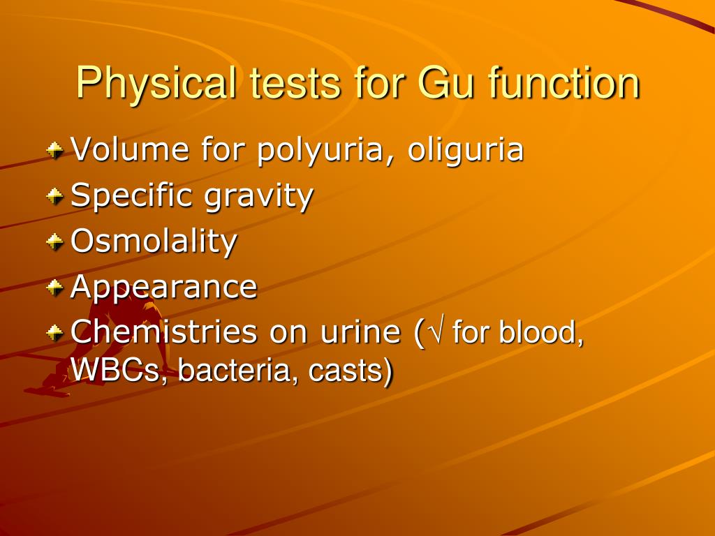 PPT Nursing Care of the Child with GU disorders PowerPoint