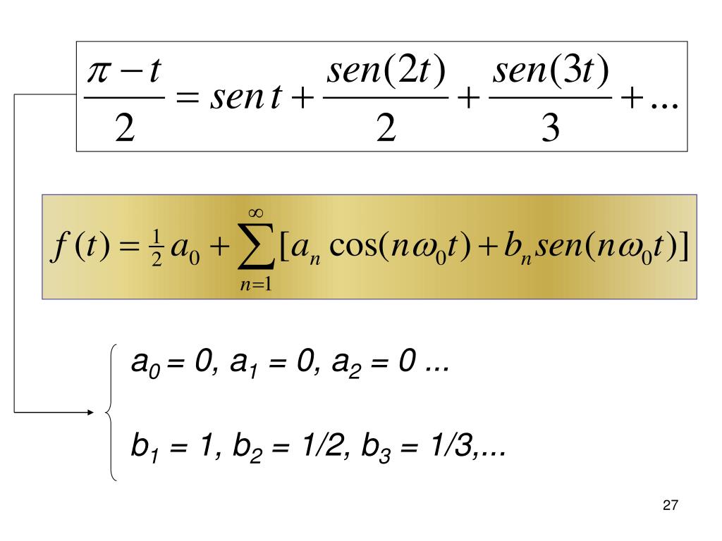 PPT Series de Fourier PowerPoint Presentation, free download ID674992