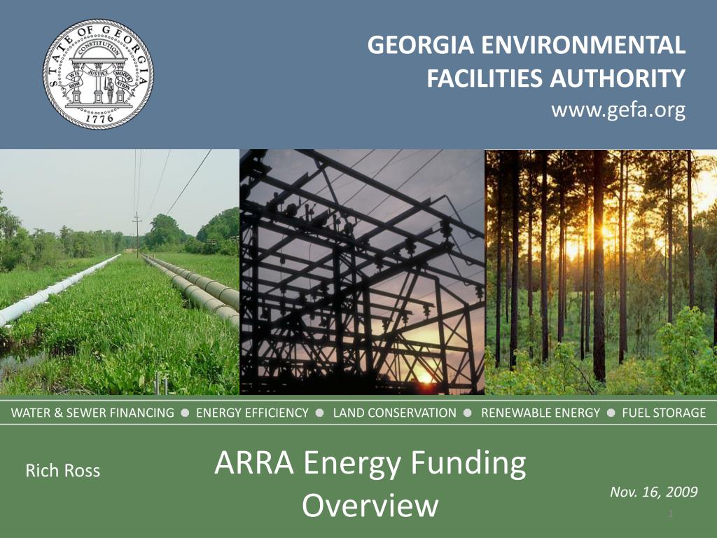 PPT ENVIRONMENTAL FACILITIES AUTHORITY