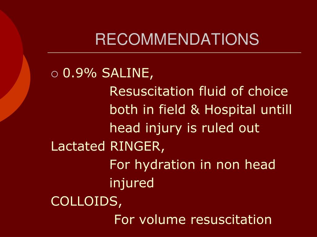 PPT FLUID RESUSCITATION TRAUMA PATIENT PowerPoint Presentation ID