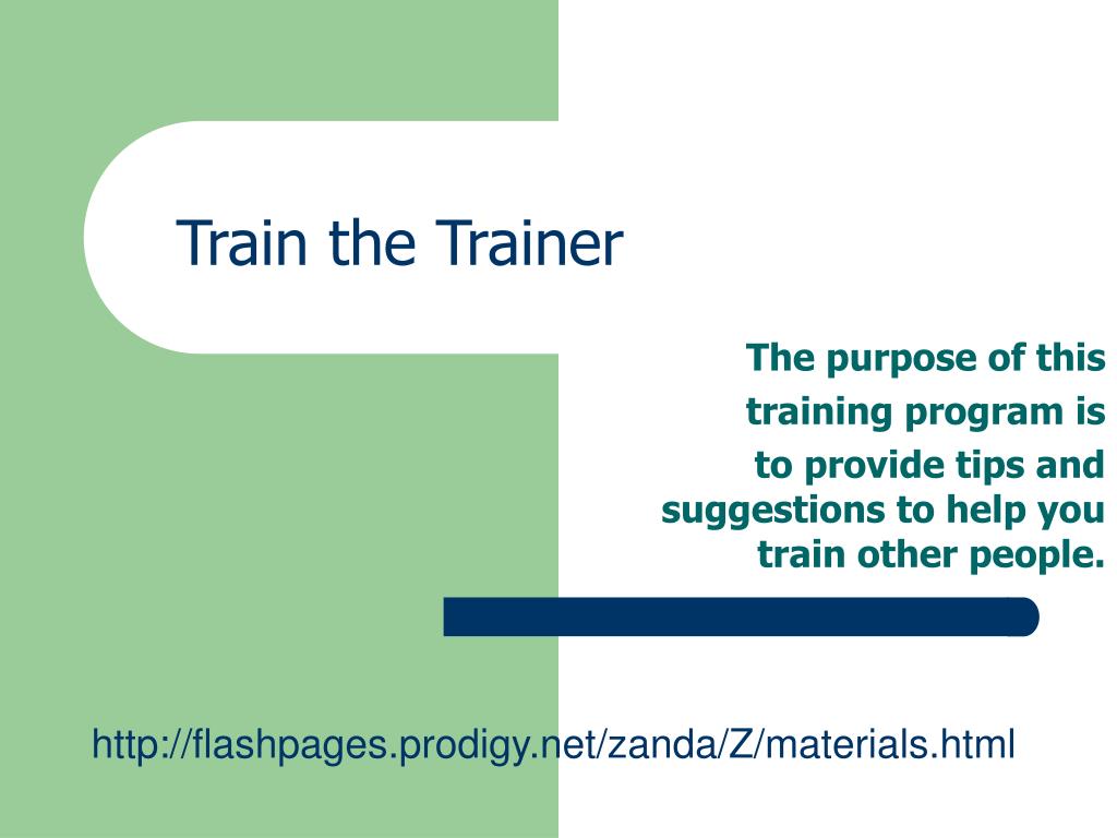 PPT Train the Trainer PowerPoint Presentation, free download ID67671