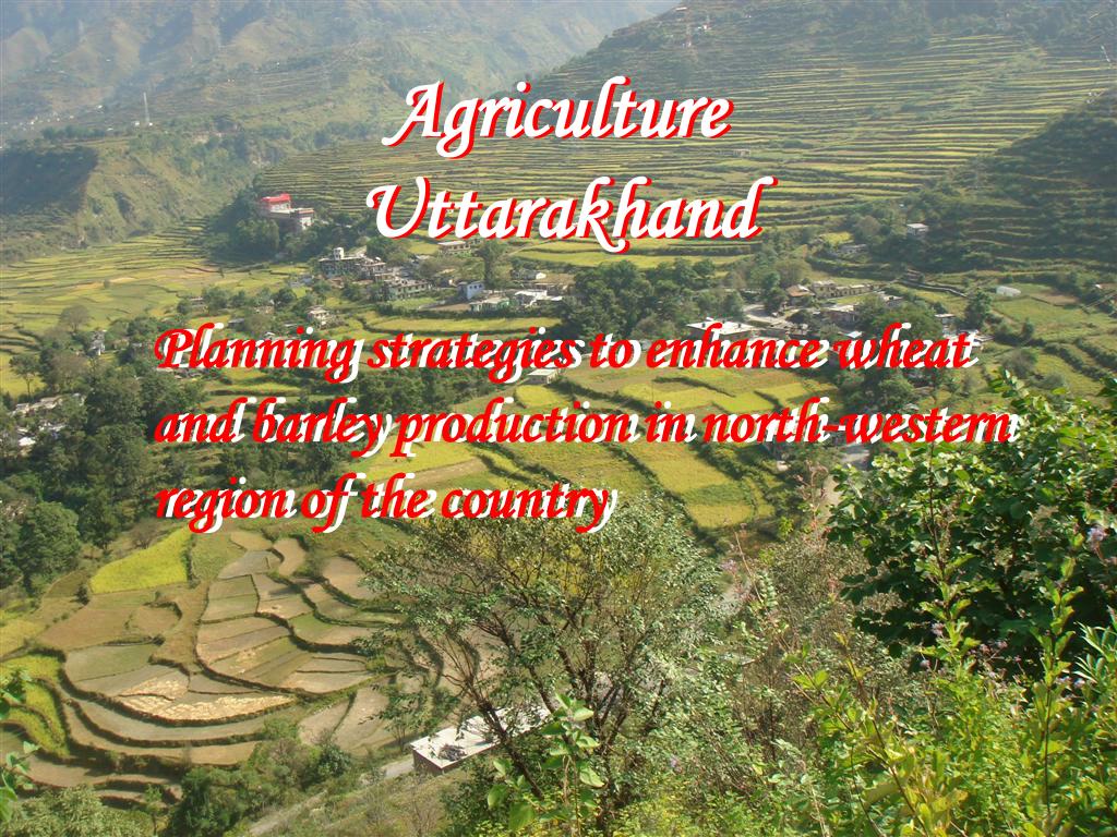 PPT Agriculture Uttarakhand PowerPoint Presentation, free download