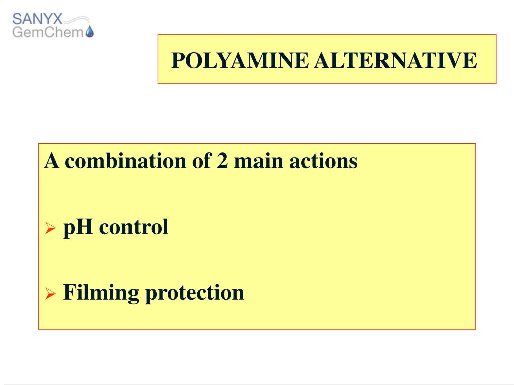 PPT BOILER WATER TREATMENT THE POLYAMINE SOLUTION PowerPoint