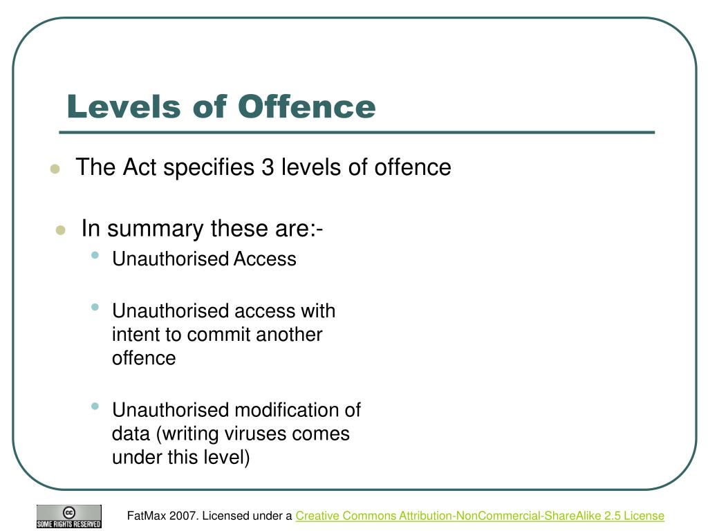 PPT The Computer Misuse Act 1990 PowerPoint Presentation, free